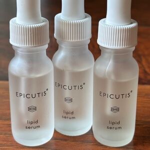 3 Epicutis sample size lipid serums ~10ml each (~1oz total)